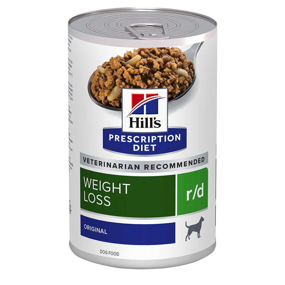 Hill's Prescription Diet r/d Weight Loss Nassfutter für Hunde - 12 x 350 g von Hill's Prescription Diet