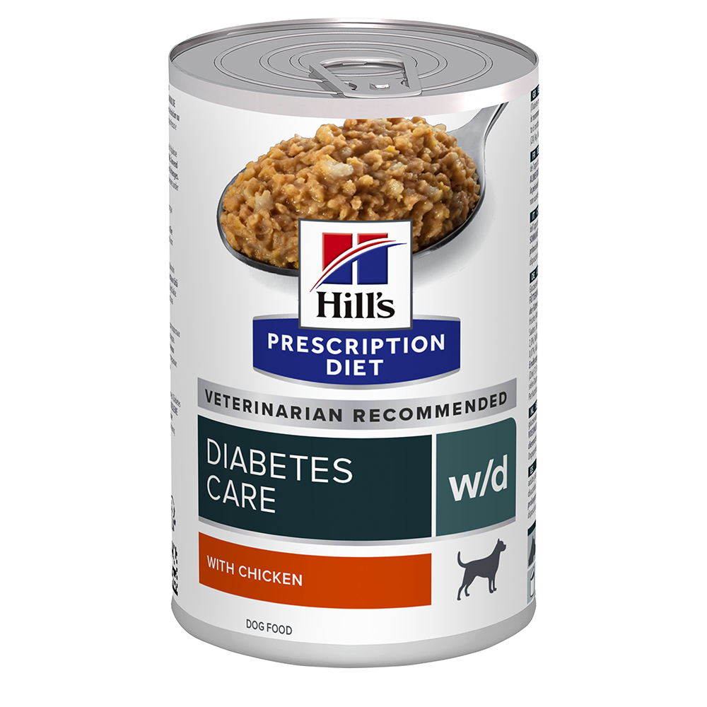 Hill's Prescription Diet w/d Diabetes Care mit Huhn - 12 x 370 g von Hill's Prescription Diet