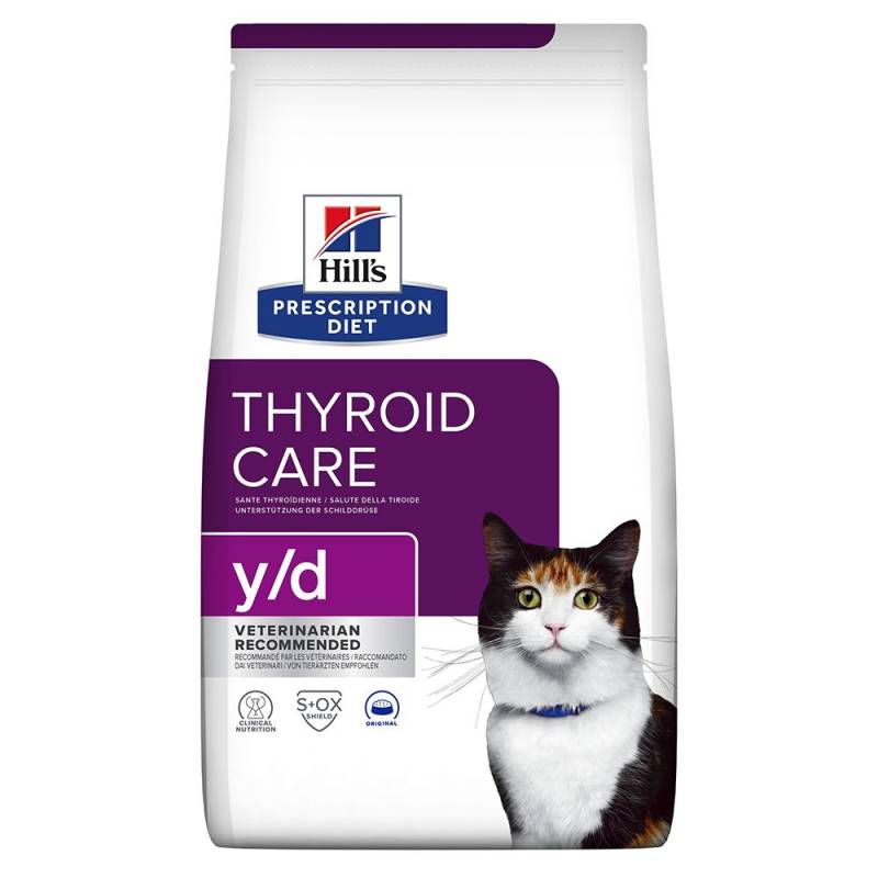 Hill's Prescription Diet y/d Thyroid Care - Sparpaket: 2 x 3 kg von Hill's Prescription Diet
