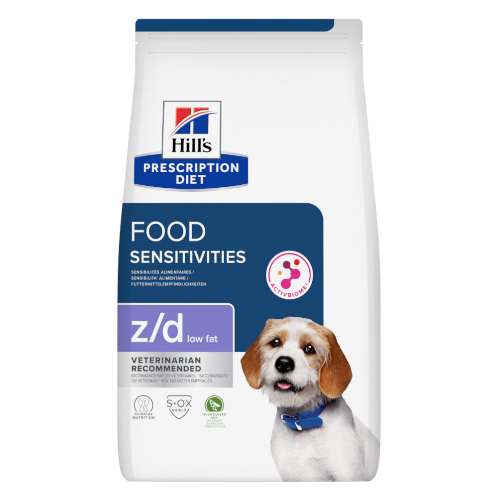Hill's Prescription Diet z/d Food Sensitivities Low Fat Hydrolysed Soy - Sparpaket: 2 x 10 kg Hill's Prescription Diet z/d Food Sensitivities Low Fat Hydrolysed Soy - Sparpaket: 2 x 10 kg von Hill's Prescription Diet