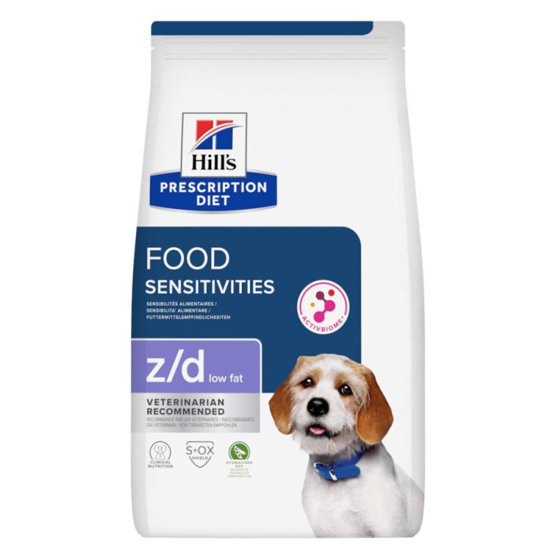 Hill's Prescription Diet z/d Food Sensitivities Low Fat Hydrolysed Soy - Sparpaket: 2 x 3 kg von Hill's Prescription Diet