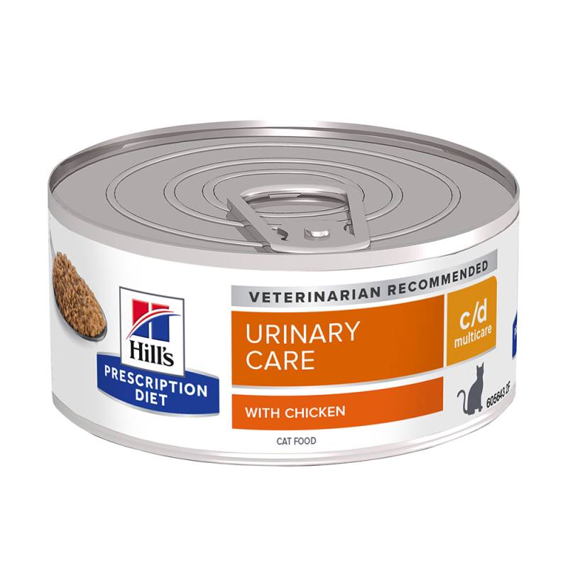Hill's Prescription Diet zum Sonderpreis! - c/d Multicare Urinary Care mit Huhn (24 x 156 g) von Hill's Prescription Diet