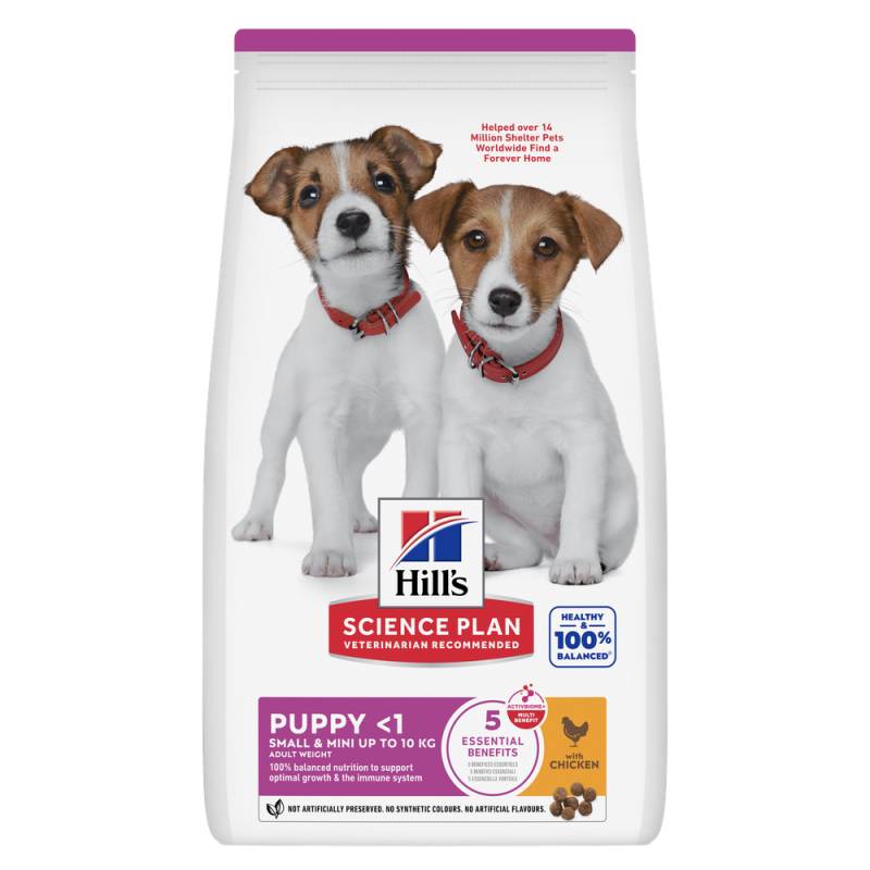 2 + 1 gratis! 3 x 1,5 kg / 2 kg / 2,5 kg Hill's Science Plan  - Puppy von Hill's Science Plan