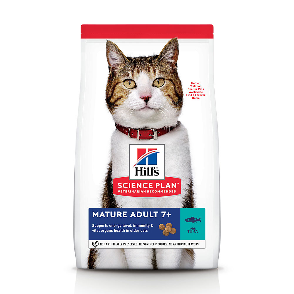 2 kg gratis! 10 kg Hill's Science Plan - Mature Adult 7+ Thunfisch 2 kg gratis! 10 kg Hill's Science Plan - Mature Adult 7+ Thunfisch von Hill's Science Plan
