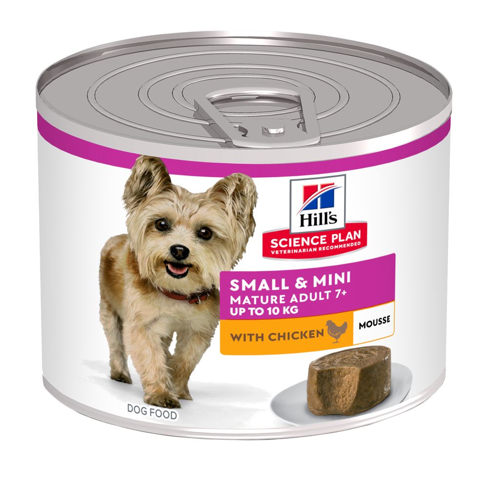 9 + 3 gratis! 12 x 200 g Hill's Science Plan Mousse - Mature Small & Mini Huhn 9 + 3 gratis! 12 x 200 g Hill's Science Plan Mousse - Mature Small & Mini Huhn von Hill's Science Plan