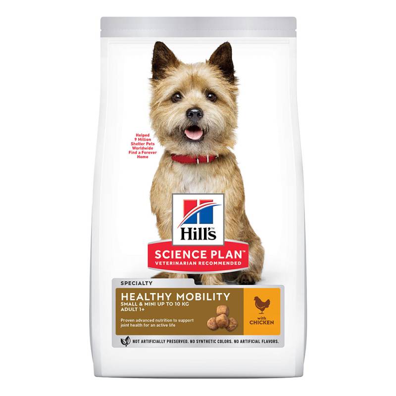 Hill's Science Plan Adult 1+  Healthy Mobility Small & Mini mit Huhn  - 6 kg von Hill's Science Plan