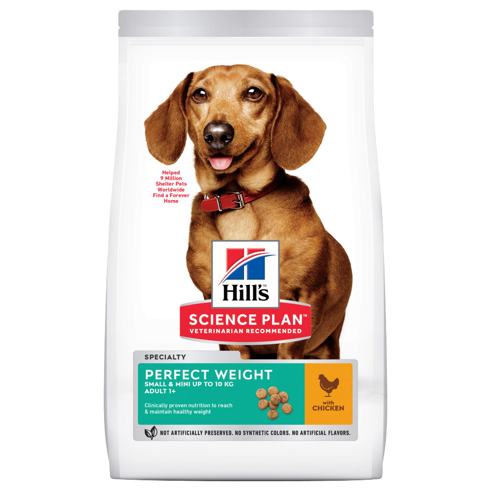 Hill's Science Plan Adult 1+ Perfect Weight Small & Mini mit Huhn - 6 kg von Hill's Science Plan