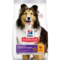 Hill's Science Plan Adult 1 + Sensitive Stomach & Skin Medium mit Huhn - 2 x 14 kg von Hill's Science Plan