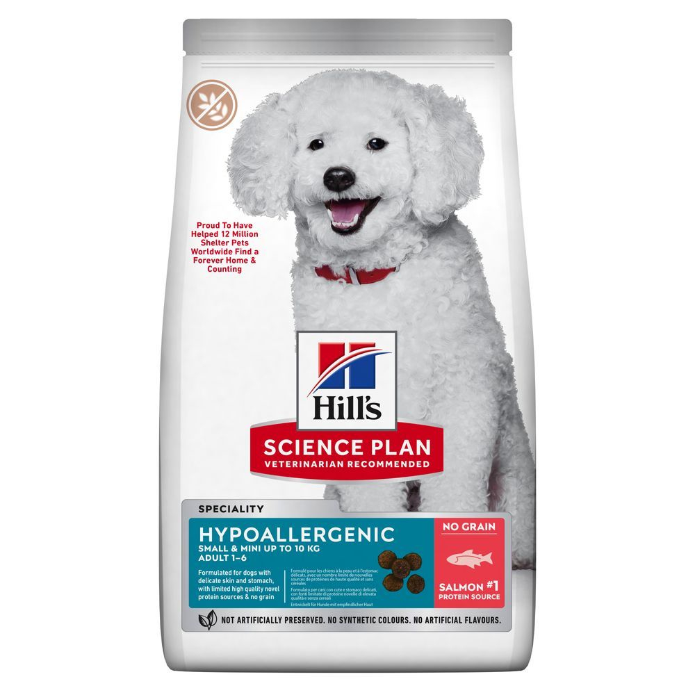 Hill's Science Plan Adult Hypoallergenic Small & Mini mit Lachs - 6 kg von Hill's Science Plan