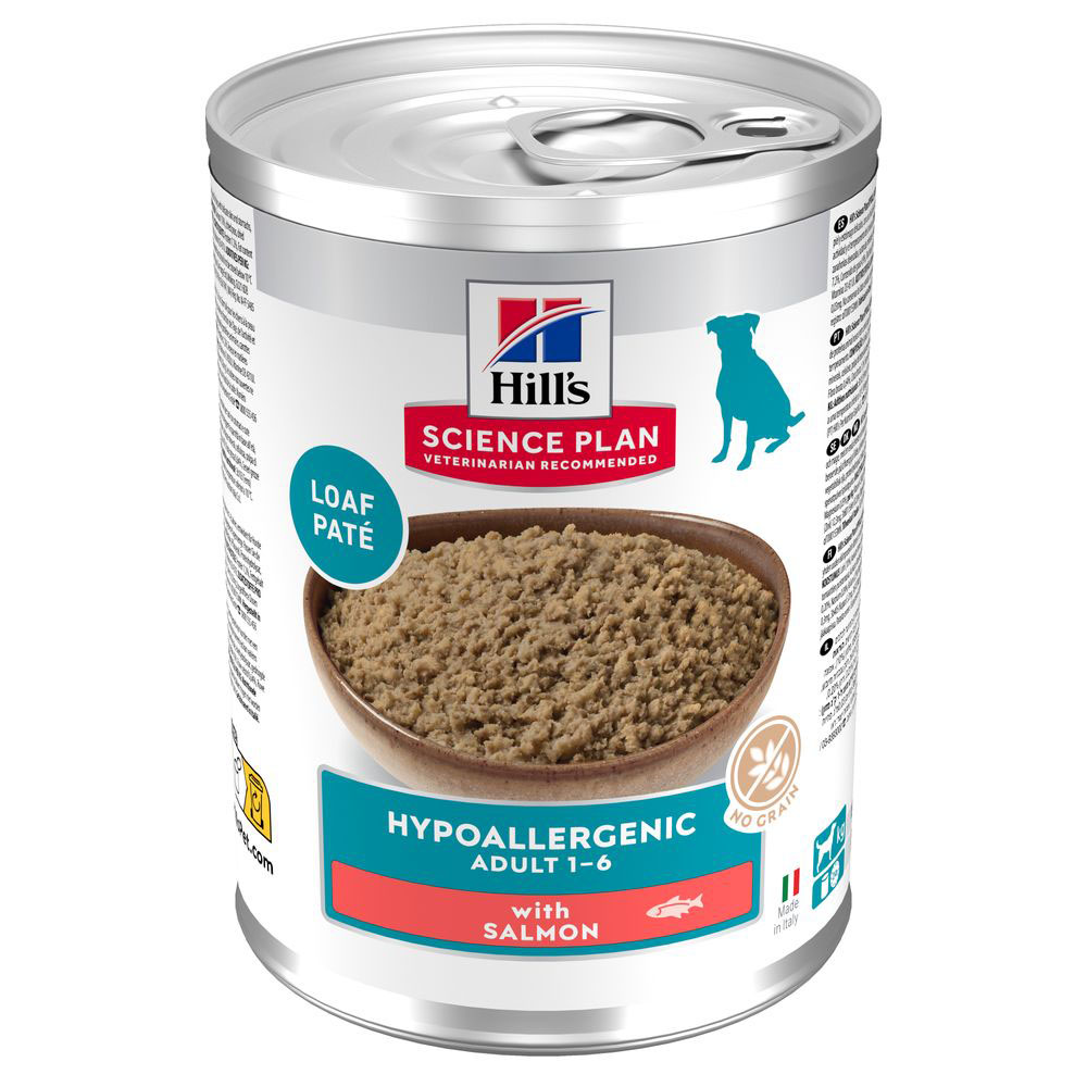Hill's Science Plan Adult Hypoallergenic mit Lachs - 24 x 363 g von Hill's Science Plan