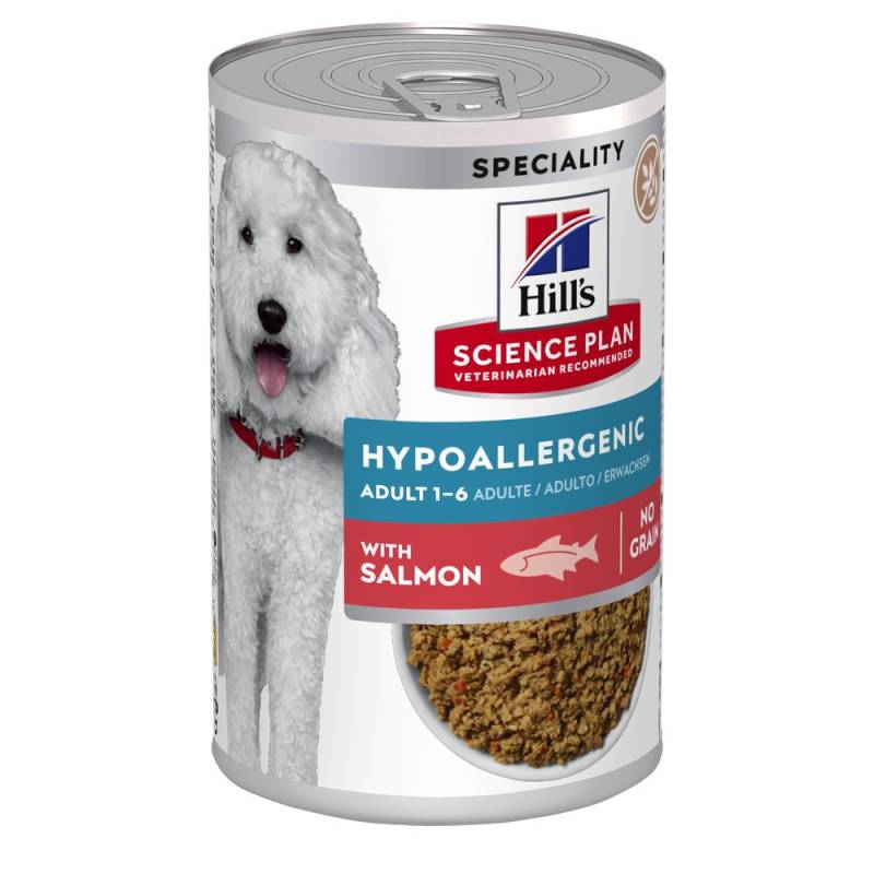 Hill's Science Plan Adult Hypoallergenic mit Lachs - 24 x 363 g von Hill's Science Plan