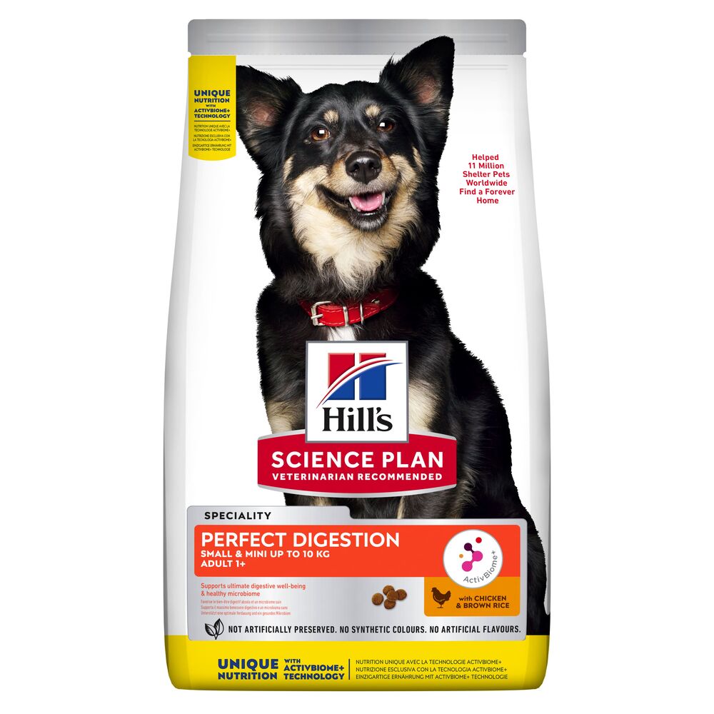 Hill's Science Plan Adult Perfect Digestion Small & Mini Breed - Sparpaket: 2 x 6 kg von Hill's Science Plan