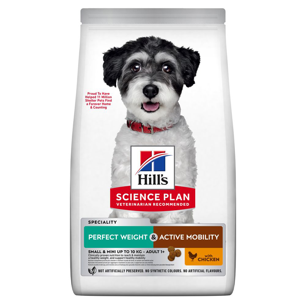 Hill's Science Plan Adult Perfect Weight & Active Mobility Small & Mini mit Huhn - 1,5 kg von Hill's Science Plan