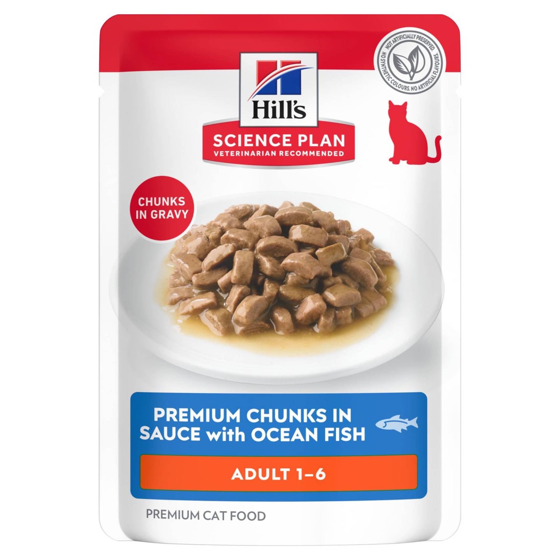 Hill's Science Plan Adult  - Sparpaket: Meeresfisch (48 x 85 g) von Hill's Science Plan