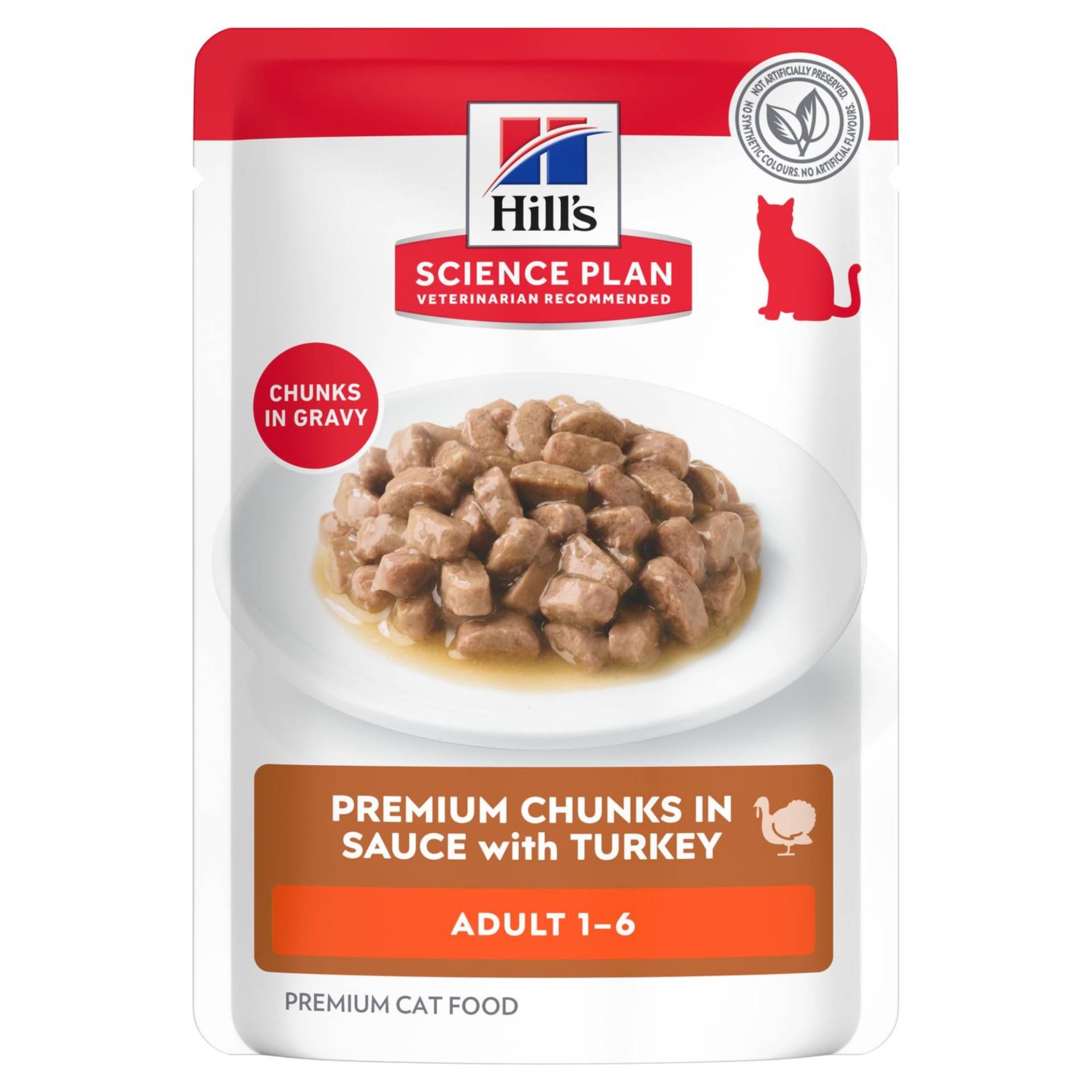 Hill's Science Plan Adult  - Sparpaket: Truthahn (48 x 85 g) von Hill's Science Plan