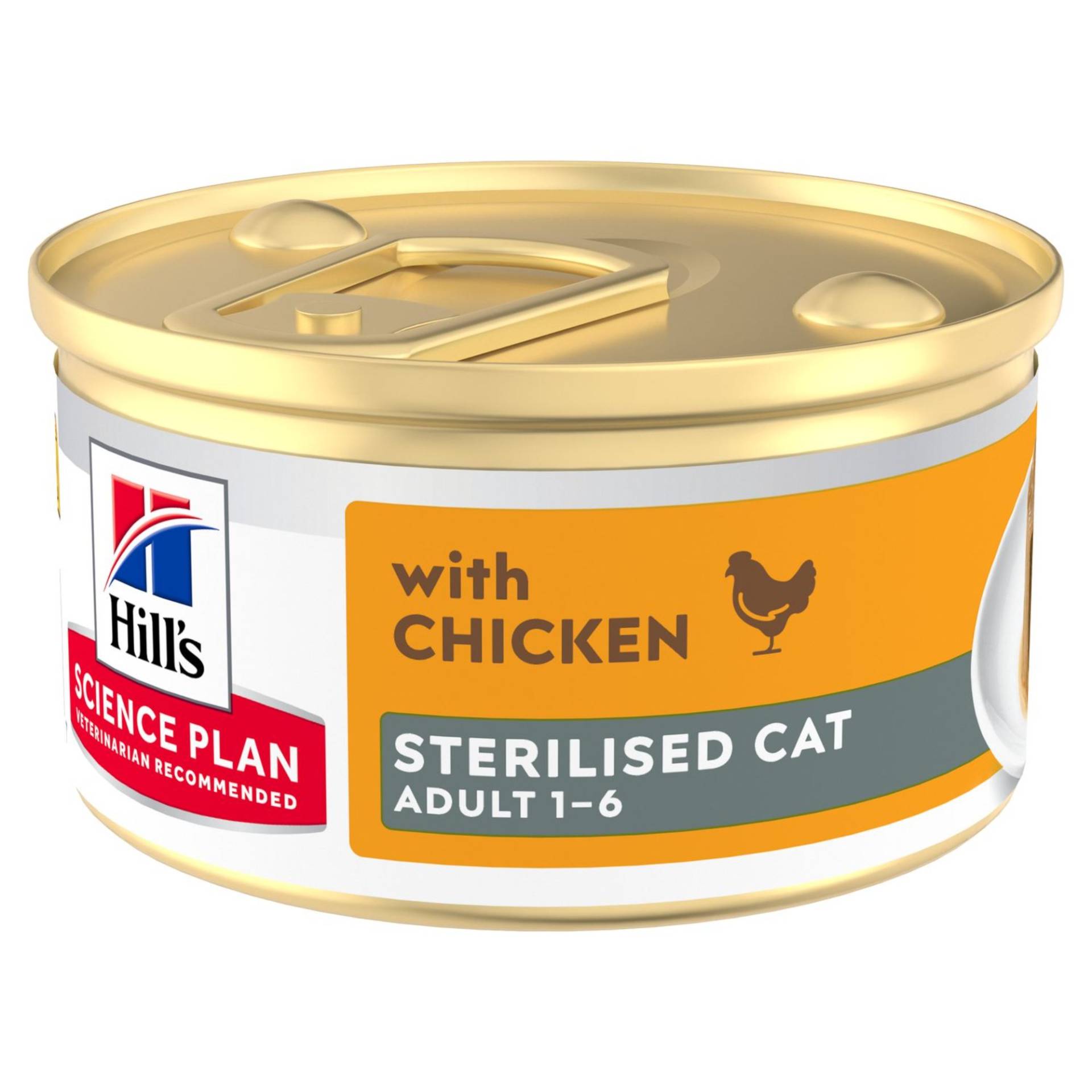 Hill's Science Plan Adult Sterilised Mousse - Huhn (12 x 85 g) von Hill's Science Plan