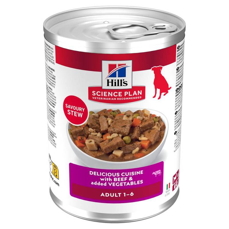 Hill's Science Plan Adult Stew - mit Rind (12 x 363 g) von Hill's Science Plan