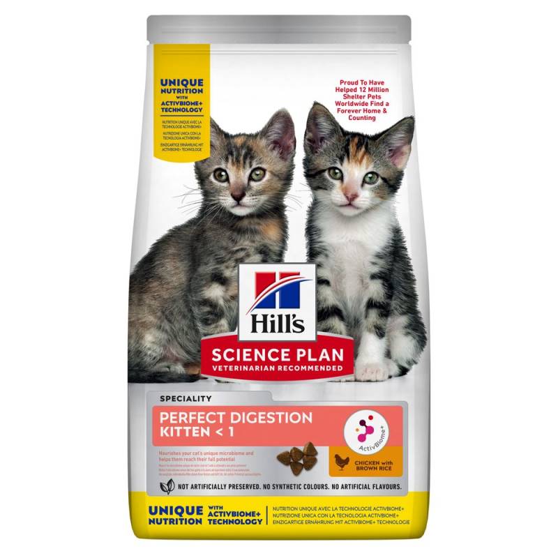 Hill's Science Plan Kitten Perfect Digestion - Sparpaket: 2 x 1,5 kg von Hill's Science Plan
