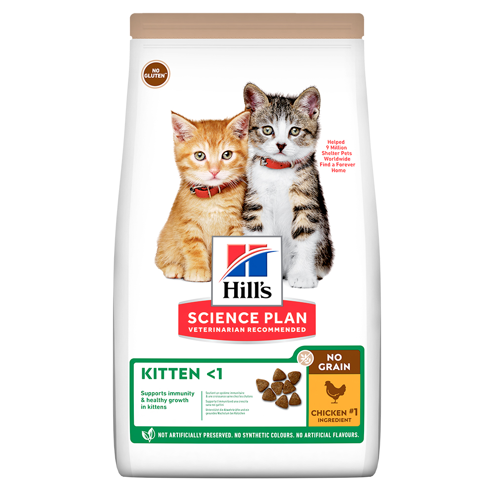 Hill's Science Plan Kitten No Grain Huhn - Sparpaket: 2 x 1,5 kg von Hill's Science Plan