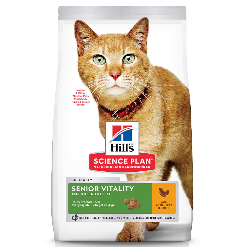 Hill's Science Plan Mature Adult 7+ Senior Vitality Huhn & Reis - 1,5 kg von Hill's Science Plan