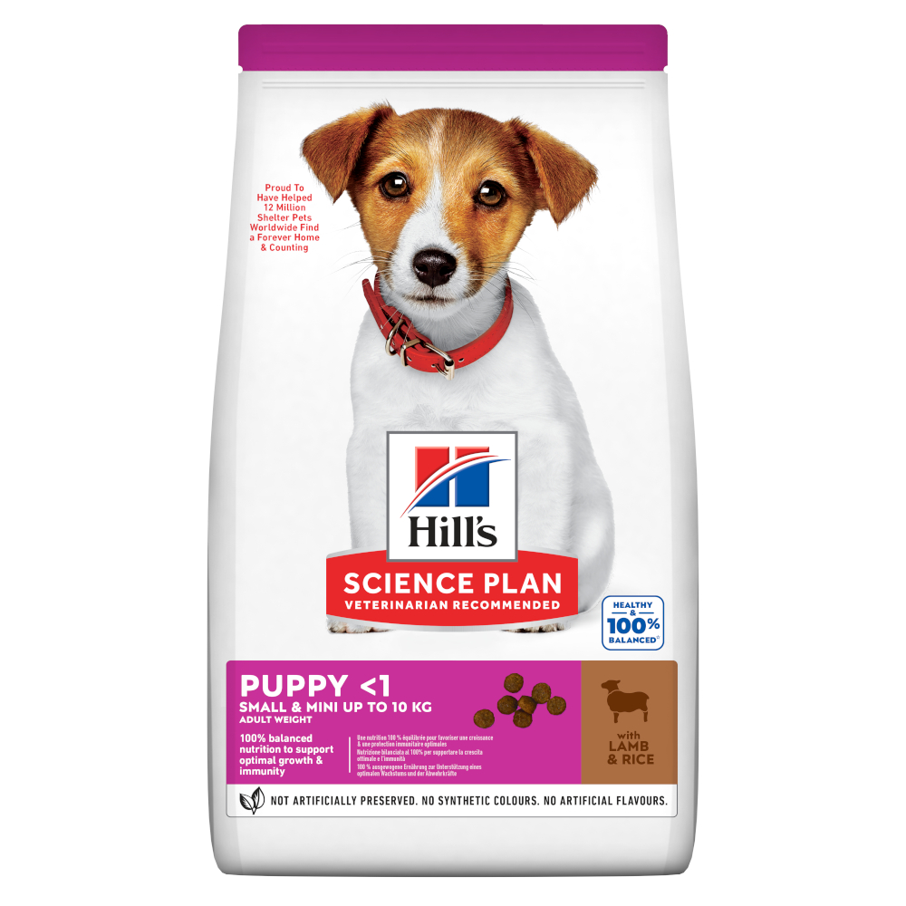 Hill`s Science Plan Puppy Small & Mini Lamm & Reis - Sparpaket: 2 x 3 kg Hill`s Science Plan Puppy Small & Mini Lamm & Reis - Sparpaket: 2 x 3 kg von Hill's Science Plan