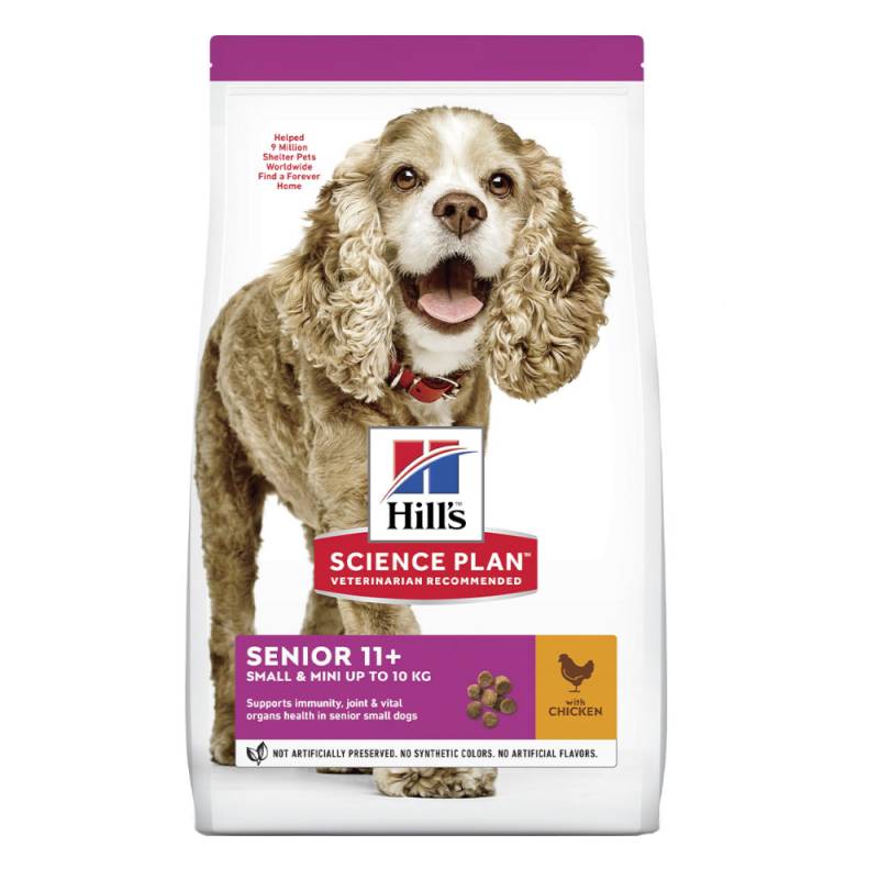 Hill's Science Plan Senior 11+ Small & Mini mit Huhn - 1,5 kg von Hill's Science Plan