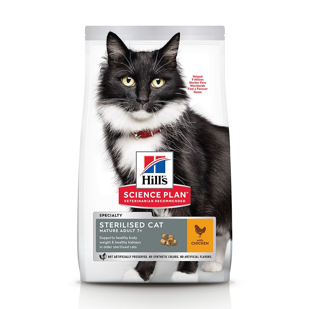 Hill's Science Plan Sterilised Cat Mature Adult 7+ Huhn - 7 kg von Hill's Science Plan