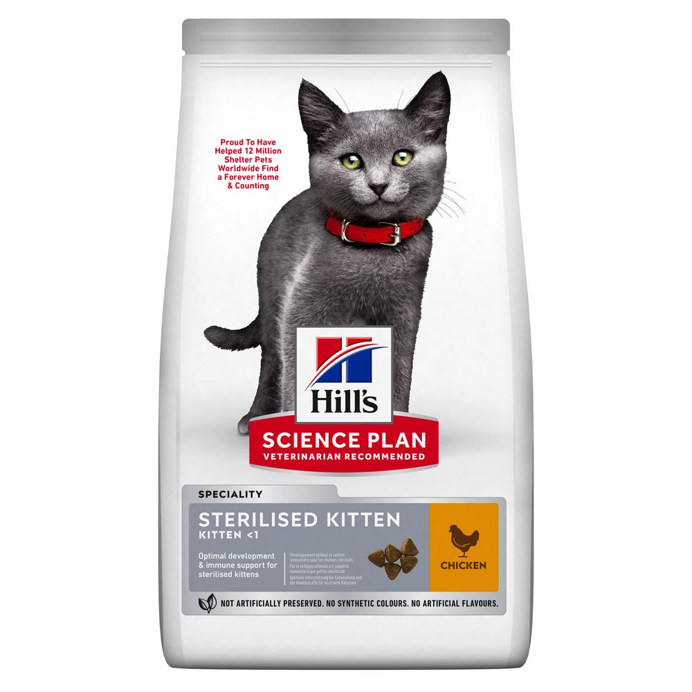 Hill's Science Plan Sterilised Kitten Huhn - 1,5 kg von Hill's Science Plan