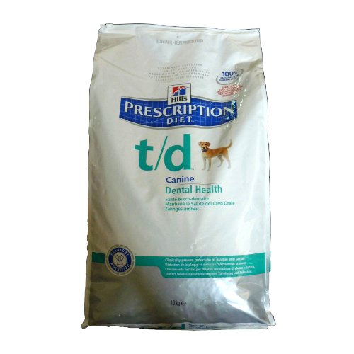 Hills VET Diet Canine t/d Canine, 1er Pack (1 x 10 kg) von Hill's