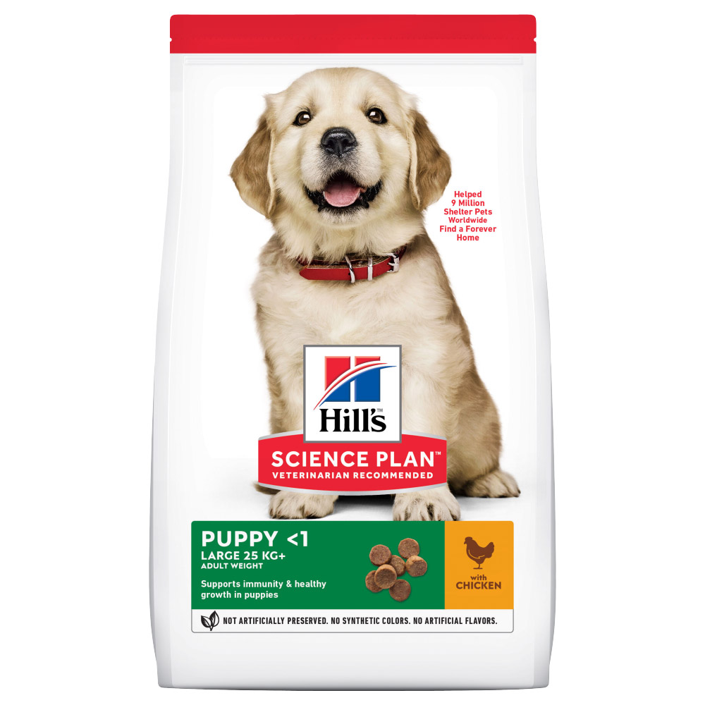 Sparpaket Hill's Science Plan 2 x Großgebinde - Puppy Large Breed Chicken (2 x 14.5 kg) von Hill's Science Plan