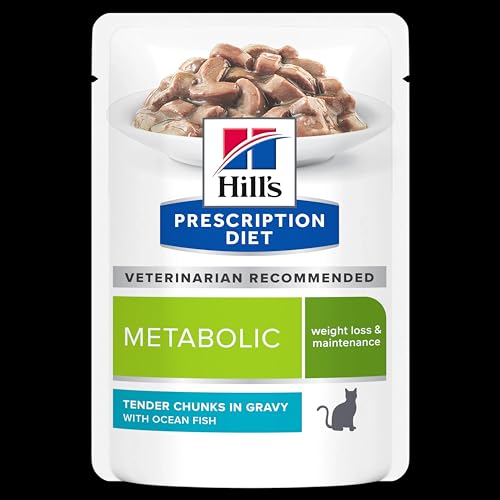 HILL'S Feline Metabolic Fisch, Blau, 12 x 85 g HILL'S Feline Metabolic Fisch, Blau, 12 x 85 g von Hill's