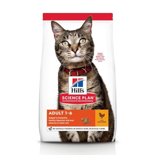 Hill's Adult 1-6 with Chicken - Dry Food for Adult Cats 7 kg von Hill's