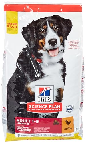 Hill's - Hill's Science Plan Adult Large Breed Chicken Hundefutter mit Huhn, Inhalt: 18 kg von Hill's