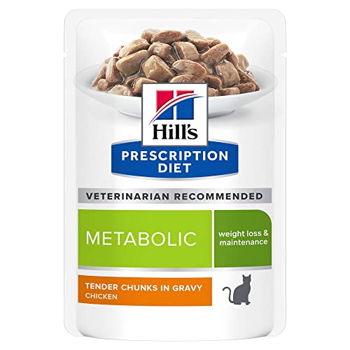 Hill`s Metabolic Pouch Katzenfutter - 2 Boxen à 12 Stück von Hill`s