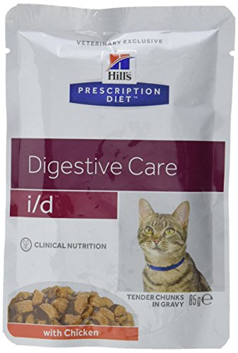Unbekannt Hills Prescription Diet Feline I/D Health Digestive Food for Cats 12 x 85 g Chicken von Hill's