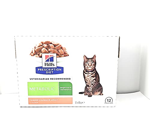 Hill´s Prescription Diet Feline Metabolic Advanced Weight Solution Huhn Frischebeutel 12 x 85 gr Hill´s Prescription Diet Feline Metabolic Advanced Weight Solution Huhn Frischebeutel 12 x 85 gr von Hill's