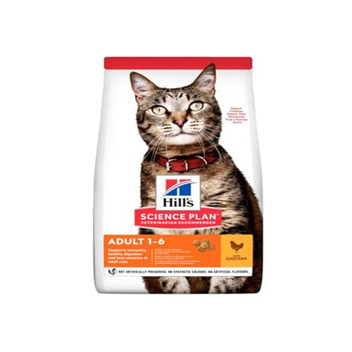 Hill's Science Plan Adult Chicken - Dry Food for Adult Cats 1-6 Years 300 gr von Hill's