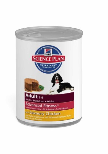 Hill's Science Plan - Canine Adult - Advanced Fitness - Beef - 12 x 370 g Hill's Science Plan - Canine Adult - Advanced Fitness - Beef - 12 x 370 g von Hill's