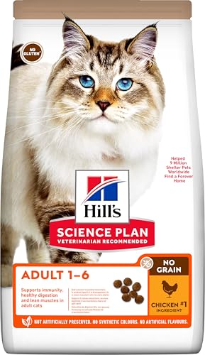 Hill's Science Plan Katze für Erwachsene, ohne Körnung, Huhn Hill's Science Plan Katze für Erwachsene, ohne Körnung, Huhn von Hill's