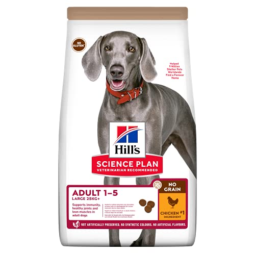 Hill's Science Plan No Grain Hundefutter Huhn - Adult Large - 14 kg Hill's Science Plan No Grain Hundefutter Huhn - Adult Large - 14 kg von Hill's