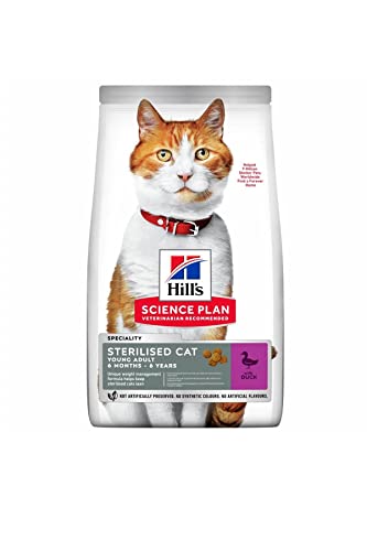 Hill's Science Plan Sterilised Cat Young Adult Ente von Hill's