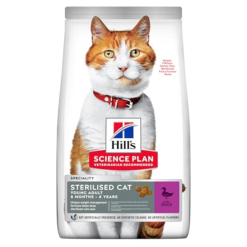 Hill's Science Plan Sterilised Cat Young Adult Ente von Hill's