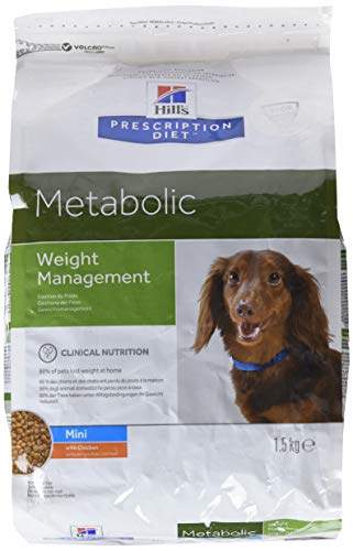 Hill's Verschreibung Diet, Diätfutter für Hunde - Metabolic Mini - 2 x 1.5 KG von Hill's