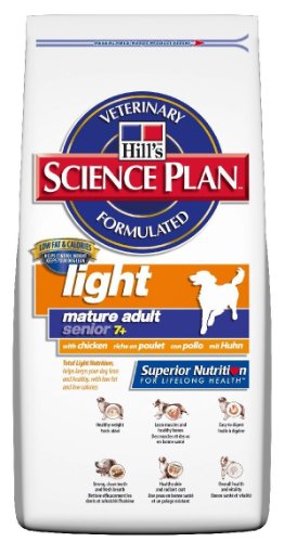 Hills Science Plan 0052742754406 Hills Canine Mature Adult Senior Light Hundefutter 12kg von Hills