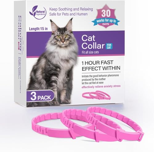 Pheromon Beruhigendes Halsband für Katzen, Stress- und Angstlinderung hält 30 Tage, beruhigendes Halsband für Katzen, beruhigendes Halsband für Kätzchen, Kätzchen, beruhigendes Halsband, macht die Pheromon Beruhigendes Halsband für Katzen, Stress- und Angstlinderung hält 30 Tage, beruhigendes Halsband für Katzen, beruhigendes Halsband für Kätzchen, Kätzchen, beruhigendes Halsband, macht die von Hillinkit