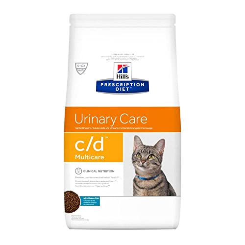 HILL'S Prescription Diet C/D Urinary Care Meeresfisch Gesundheit für die Harnwege der Katze 5 kg von Hill's