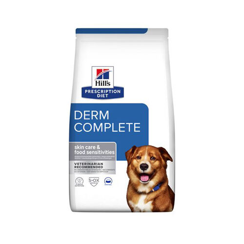 Hill's Derm Complete Combideal: 12 kg + 12 x 370 g Nassfutter von Hills