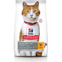 Hill's Science Plan Trockenfutter Katze Adult, Sterilised Huhn 10 kg von Hills