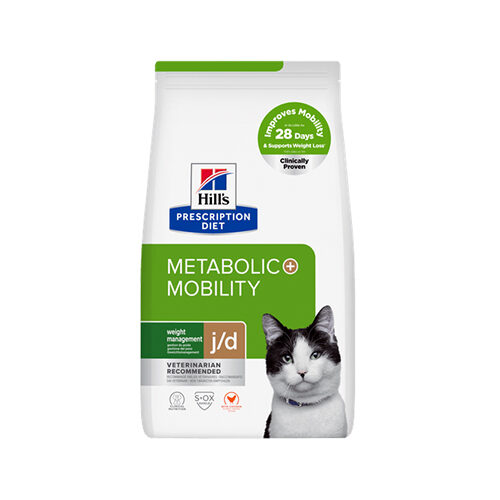 Hill's Metabolic + Mobility - Prescription Diet - Feline - Huhn - 1,5 kg Hill's Metabolic + Mobility - Prescription Diet - Feline - Huhn - 1,5 kg von Hills