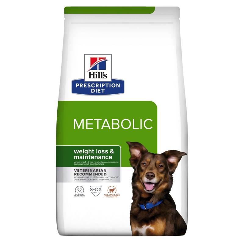 Hill's PD Metabolic Weight Management - Canine - Lamm & Reis - 1,5 kg von Hills